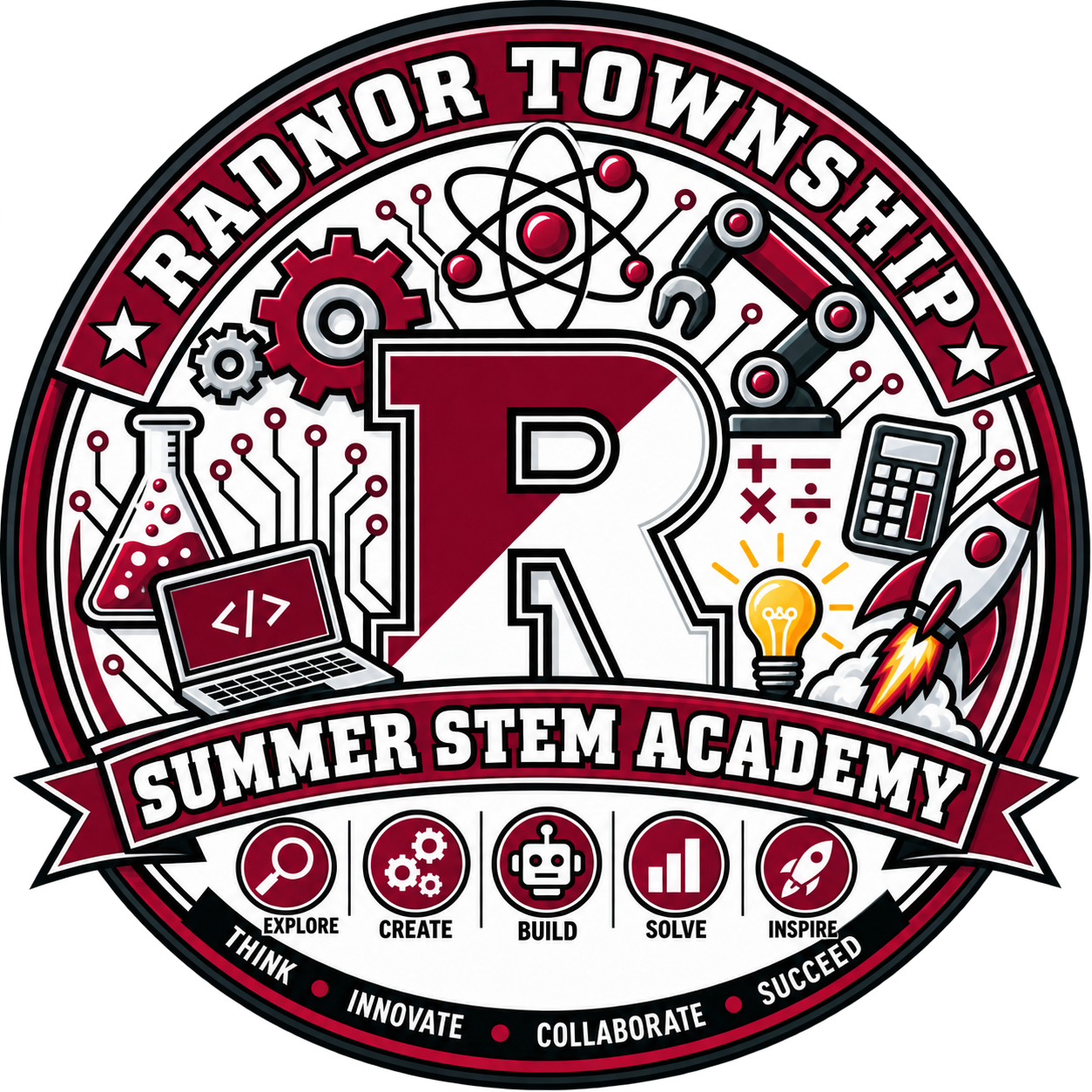 RTSD Summer STEM Academy emblem